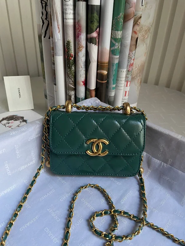 CHANEL bags with bold leather accents -BC - CHANEL Bags - 1009