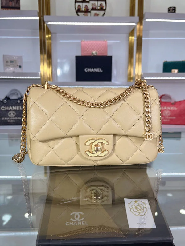 CHANEL bags with luxurious fabric accents -BC - CHANEL BAGS - 1080