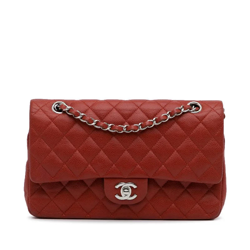 CHANEL bags with high-end craftsmanship -Chanel Medium Classic Caviar Double Flap (SHG-6JSPZZ)