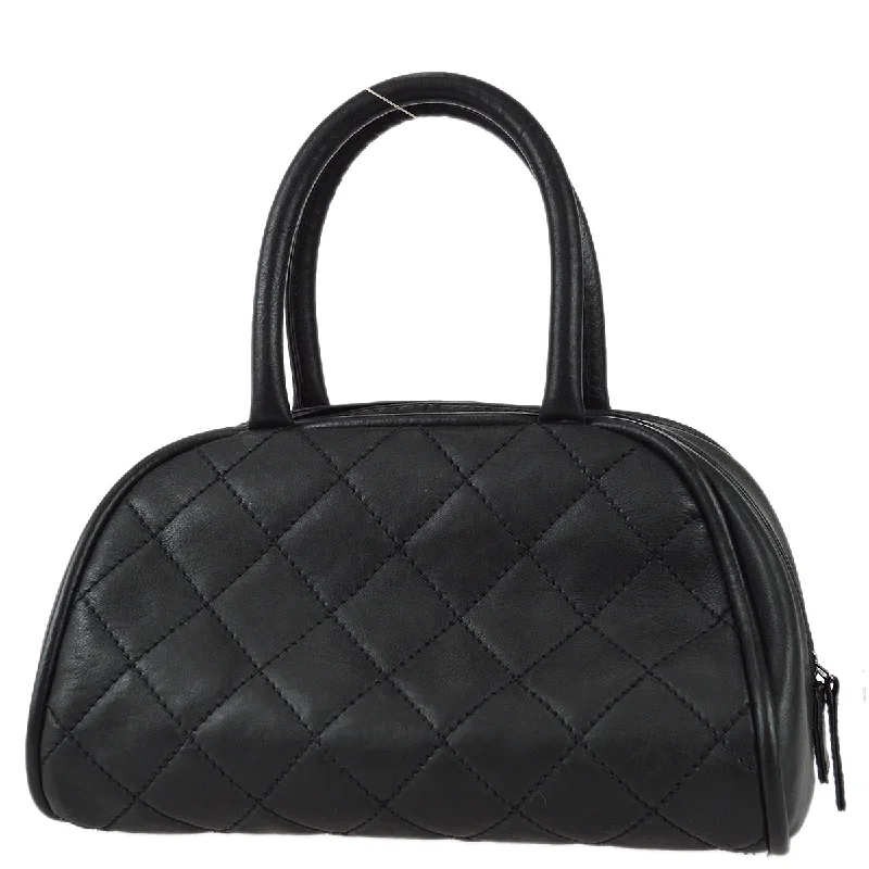 CHANEL handbags with polished leather -Chanel Handbag Black