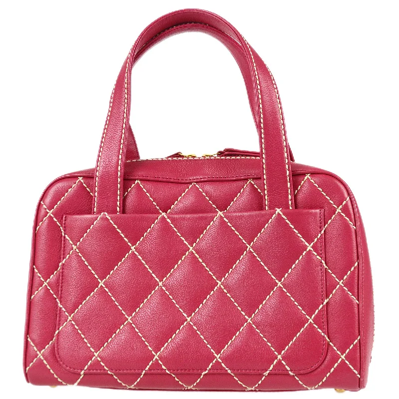 CHANEL handbags with vintage appeal -Chanel Wild Stitch Handbag Pink