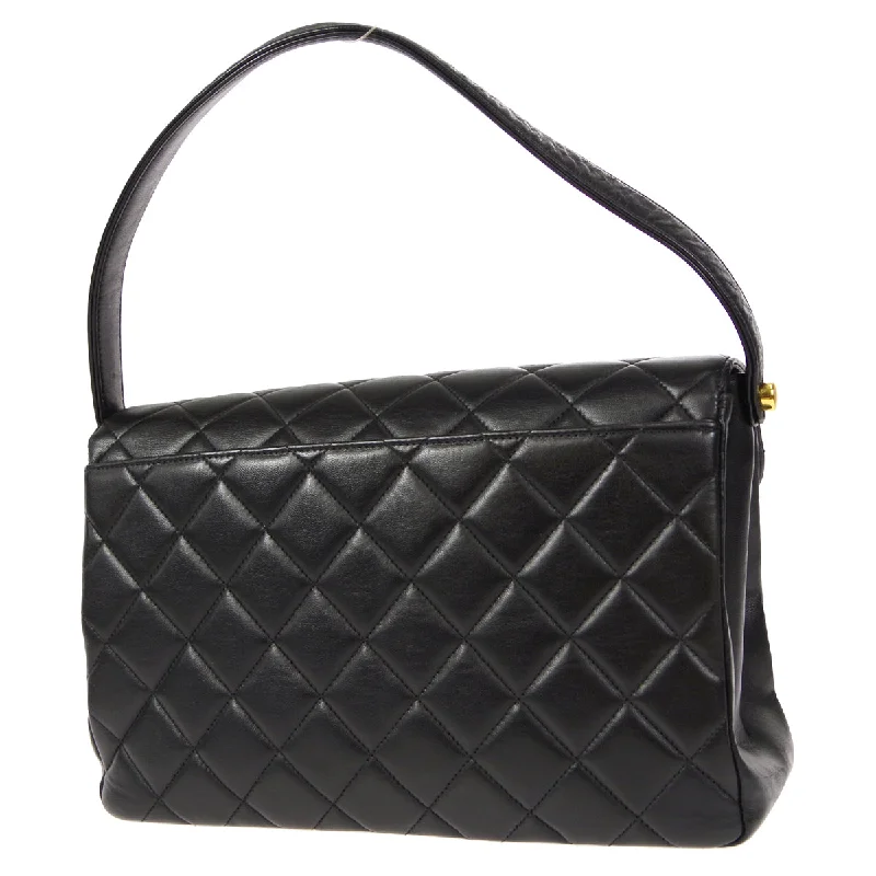 CHANEL bags with creative embellishments -CHANEL Handbag Black Lambskin