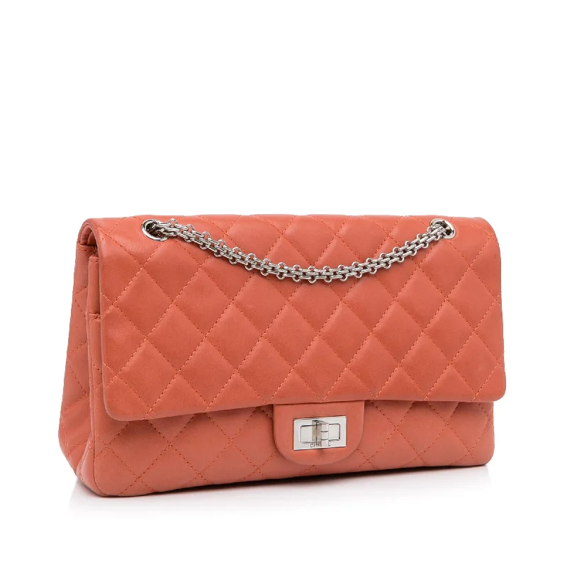 CHANEL handbags with creative hardware -Chanel 2.55 Reissue 226 Lambskin Double Flap (gDZYVa)