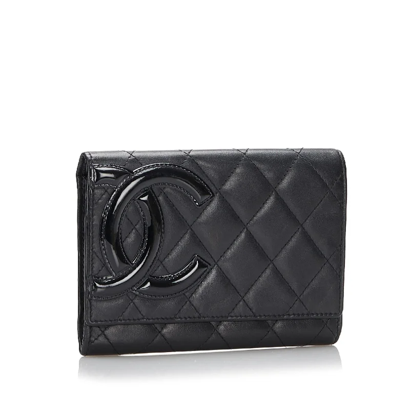 CHANEL luxury bags for fashion-forward women -Chanel Cambon Ligne Flap Wallet (HwZSZR)