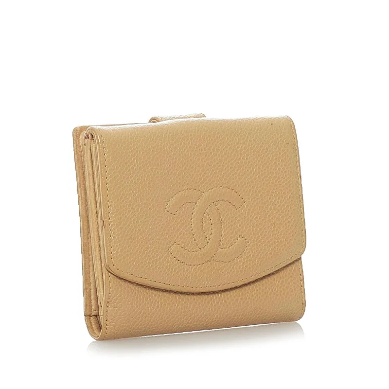 CHANEL bags for stylish women -Chanel Caviar Leather Wallet (33294)