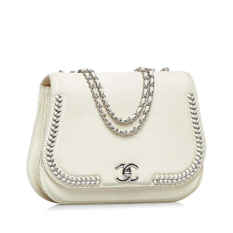 CHANEL handbags with signature logo detailing -Chanel CC Chain Shoulder Bag (OsupLY)