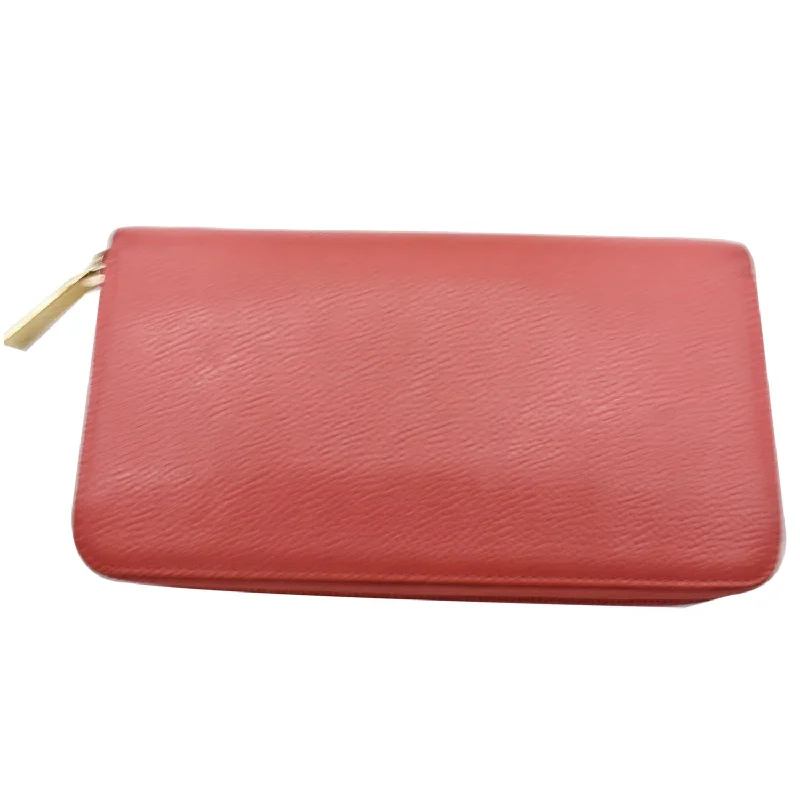 CHANEL bags for fashionable professionals -CHANEL CC Timeless Caviar Zip Around Wallet Red