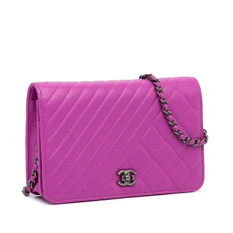 CHANEL bags with luxury leatherwork -Chanel CC Wallet On Chain (TBsIub)