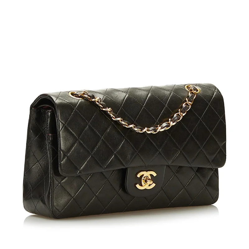 CHANEL bags with luxury leatherwork -Chanel Classic Lambskin Double Flap (Mwbi9B)