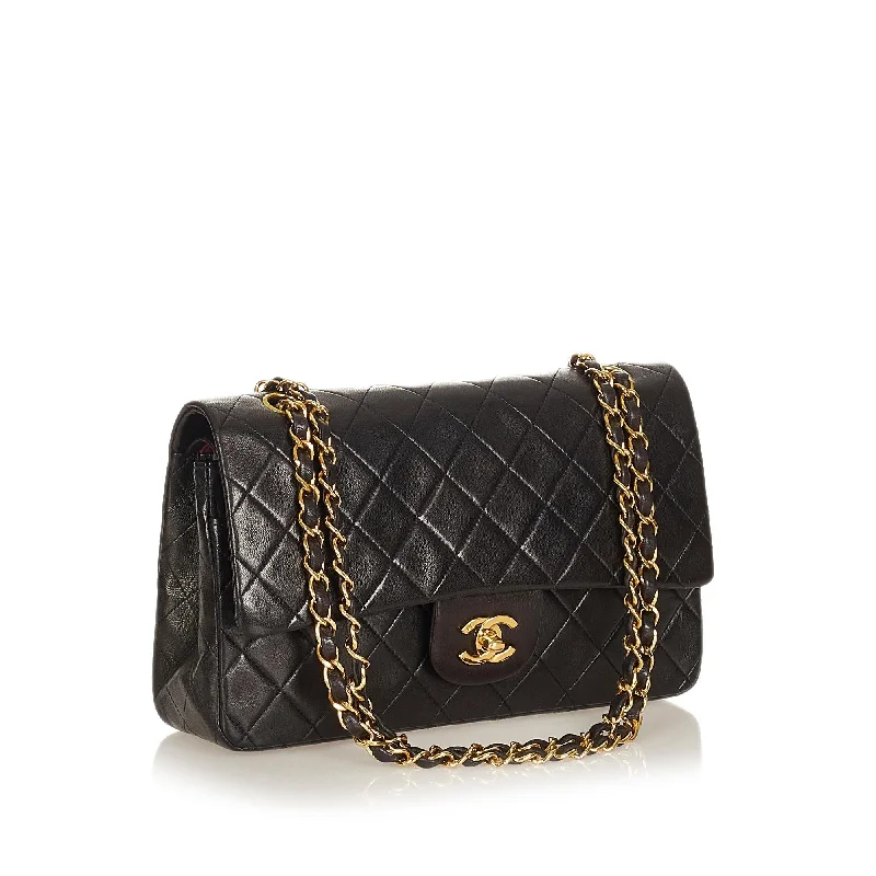 CHANEL handbags with modern aesthetics -Chanel Classic Lambskin Leather Double Flap Bag (27219)