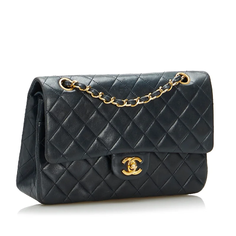 CHANEL designer bags with chic textures -Chanel Classic Medium Lambskin Double Flap Bag (ZYKkx6)