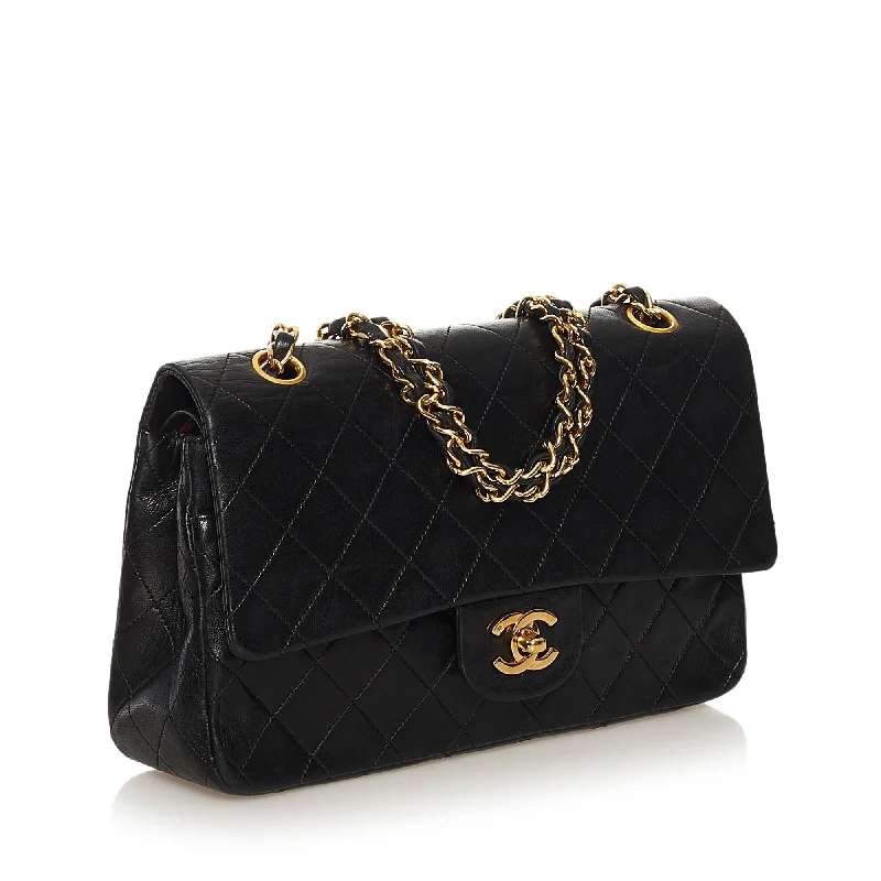 CHANEL bags with modern styles -Chanel Classic Medium Lambskin Leather Double Flap Bag (35098)