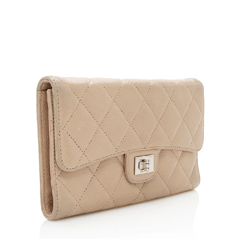 CHANEL bags for sophisticated women -Chanel Lambskin 2.55 Reissue Long Wallet - FINAL SALE (19327)