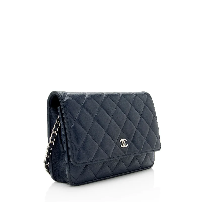 CHANEL leather bags for exclusive buyers -Chanel Lambskin Classic Wallet on Chain Bag (ySo6DD)