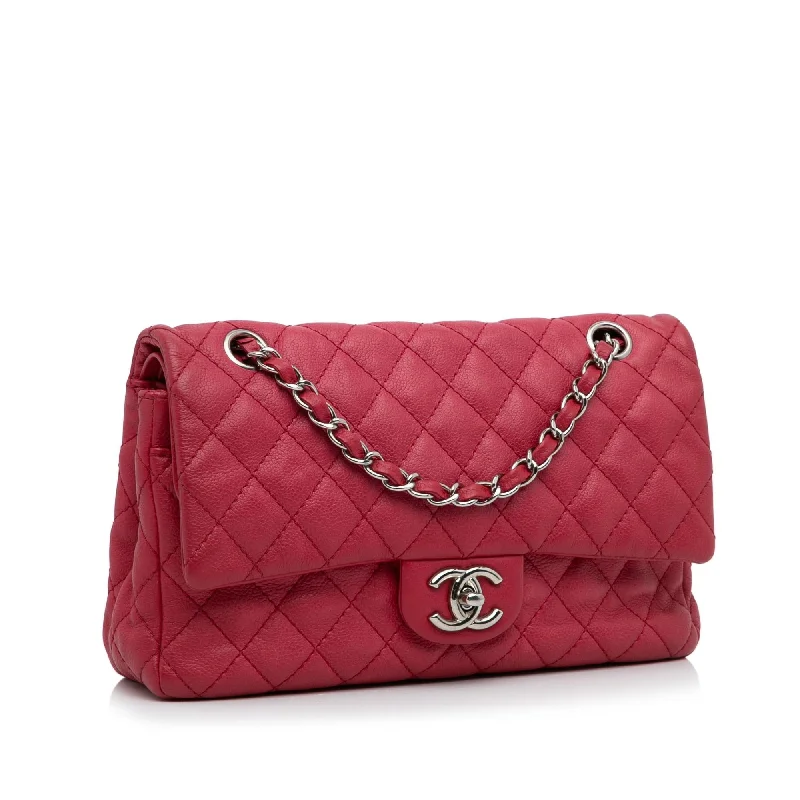 CHANEL handbags with bold, signature designs -Chanel Medium Classic Caviar Double Flap (ljW1st)