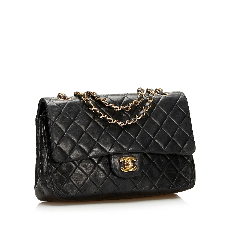 CHANEL bags for timeless fashion lovers -Chanel Medium Classic  Lambskin Double Flap (36031)