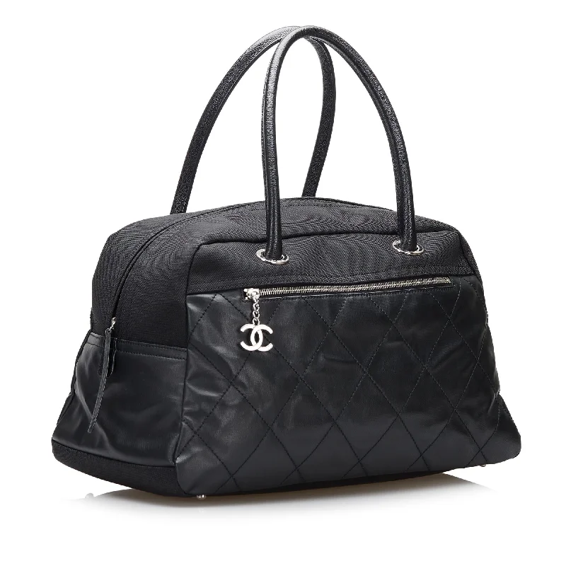 CHANEL bags with high-end metallic accents -Chanel Paris Biarritz Handbag (bWawIE)