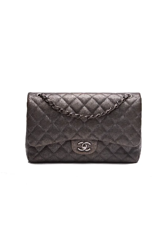 CHANEL bags for timeless sophistication -Classic Jumbo Double Flap Bag