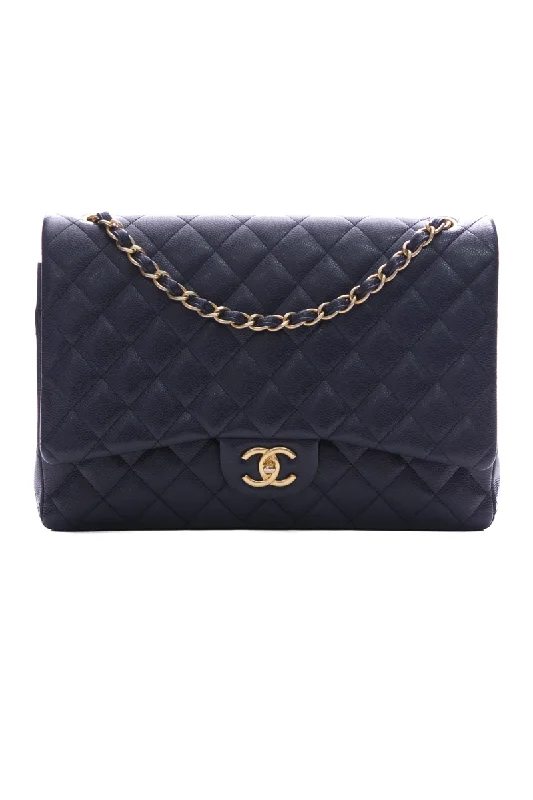 CHANEL bags with classic appeal -Maxi Double Flap Bag