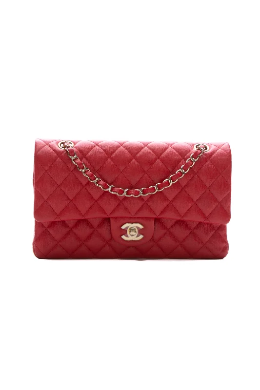 CHANEL handbags with luxury leather detailing -Classic Medium Double Flap Bag