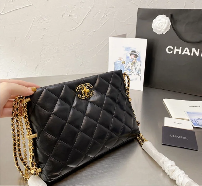 CHANEL bags with chic metallic finishes -Woman Chanel handbag