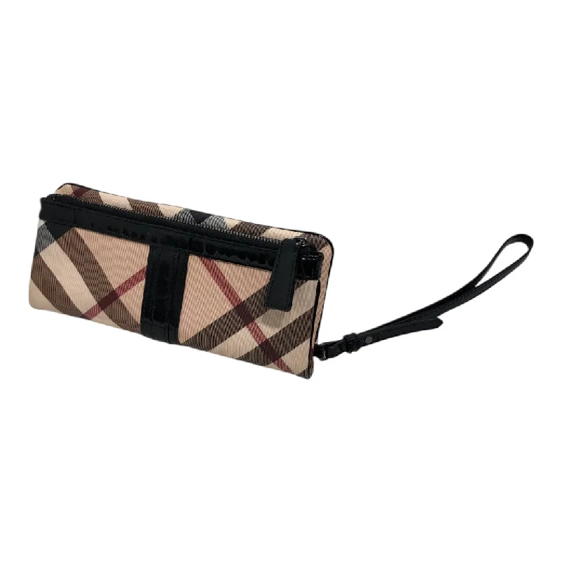 Burberry handbags with sleek, modern finishes -BURBERRY LONDON/Bifold Wallet/OS/Plaid/BEG/