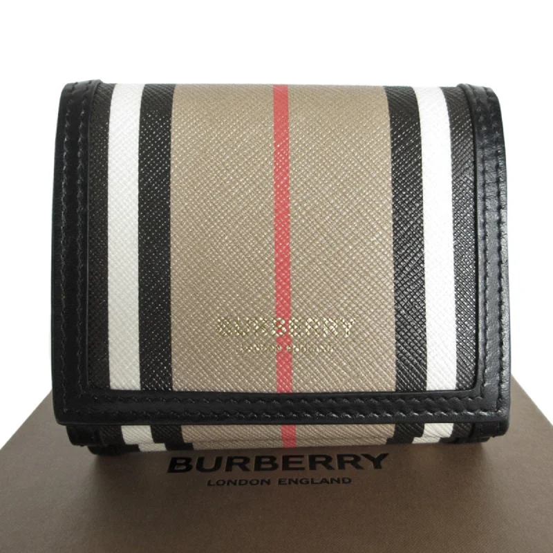 Burberry bags for modern fashion needs -Burberry Bi-fold Wallet Beige Black Women's s0126g