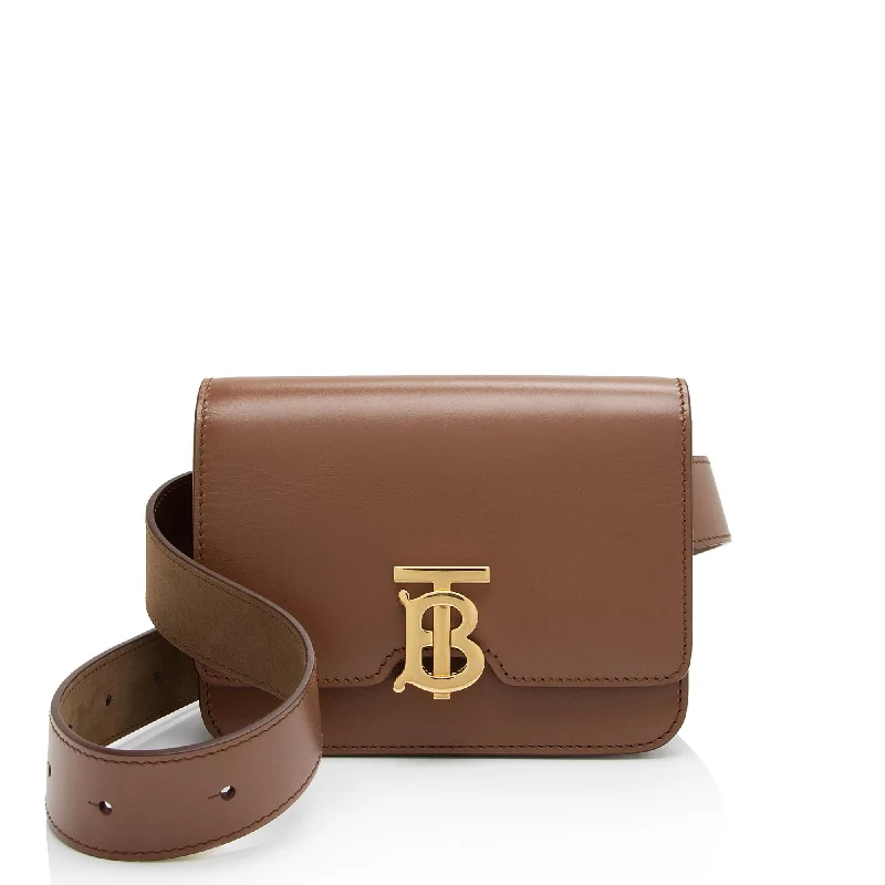 Burberry bags with exclusive craftsmanship -Burberry Calfskin TB Belt Bag (SHF-r9B1ER)