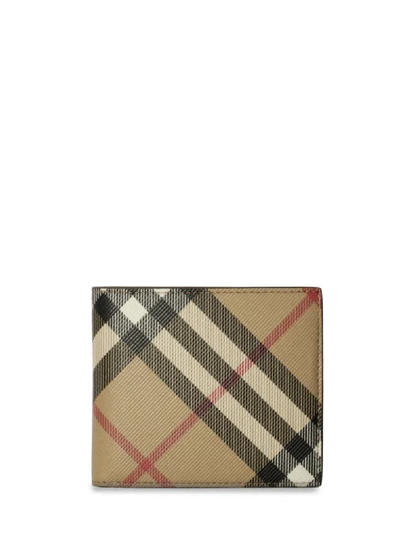 Burberry bags for signature fashion -BURBERRY Classic Mini Leather Wallet