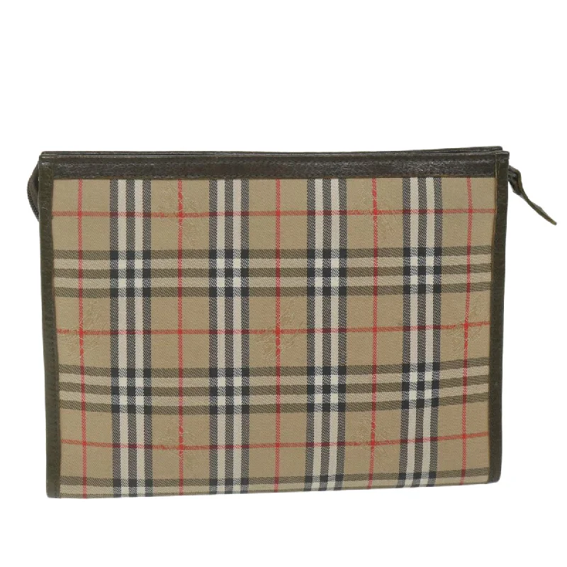 Burberry handbags with smooth leather finishes -BURBERRY Clutch Bag