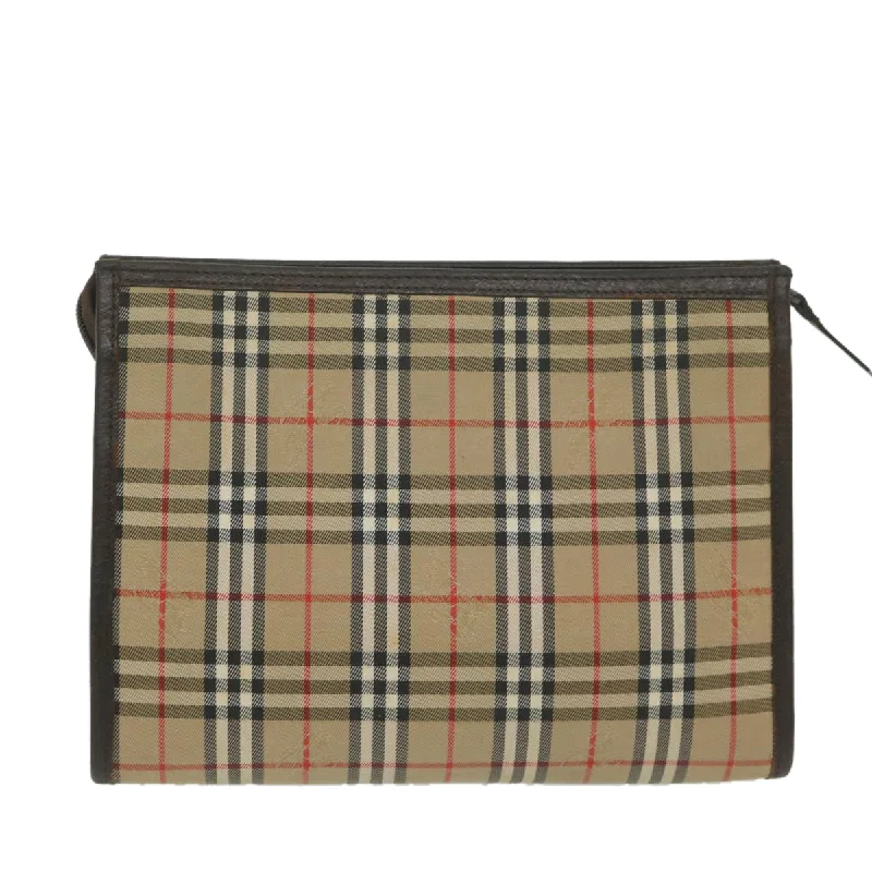 Burberry bags with signature designs -BURBERRY Clutch Bag