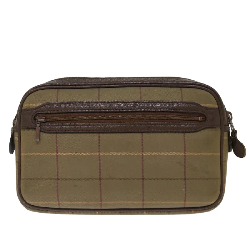 Burberry handbags with smooth fabric finishes -BURBERRY  Clutch Bag