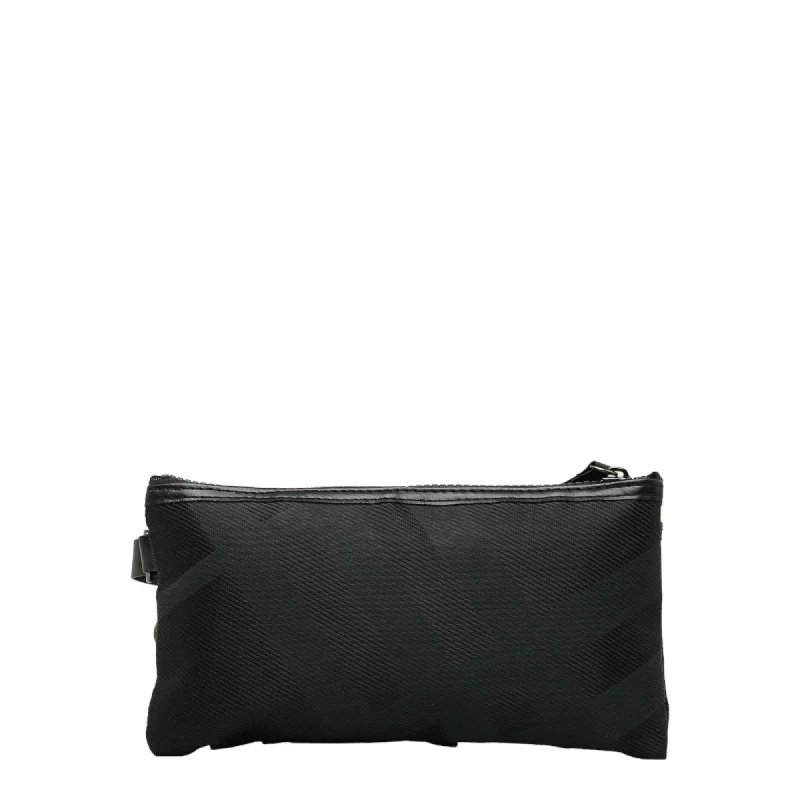 Burberry bags with luxurious plaid designs -BURBERRY  Clutch Bag