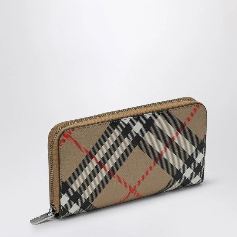 Burberry handbags with luxurious fabric accents -BURBERRY Coated Canvas Mini Wallet