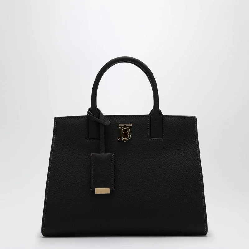 Burberry leather handbags with chic details -Burberry Frances Mini Bag Black Women