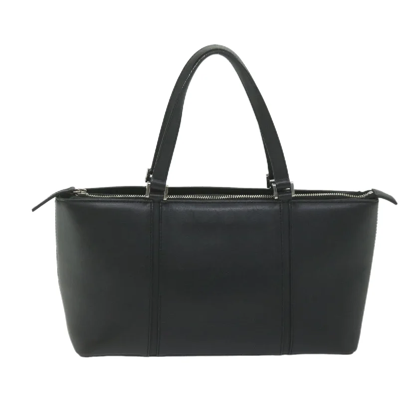 Burberry bags for casual elegance -BURBERRY Hand Bag Leather Black  bs10561