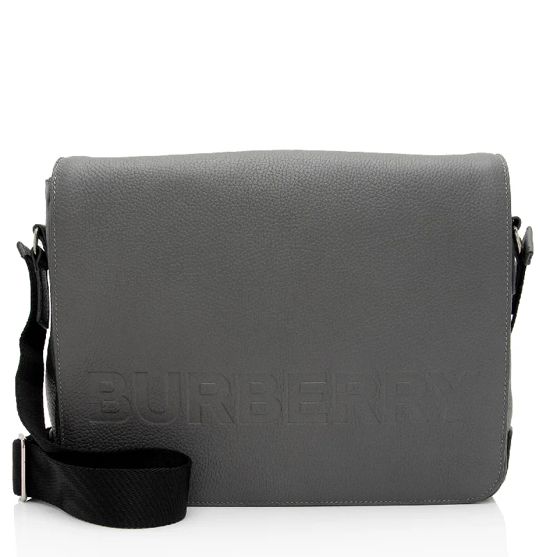 Burberry handbags with luxurious fabric accents -Burberry Leather Bruno Messenger Bag (SHF-DlpCUw)