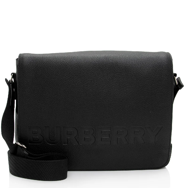 Burberry bags with modern designs -Burberry Leather Bruno Messenger Bag (SHF-GEHFL3)