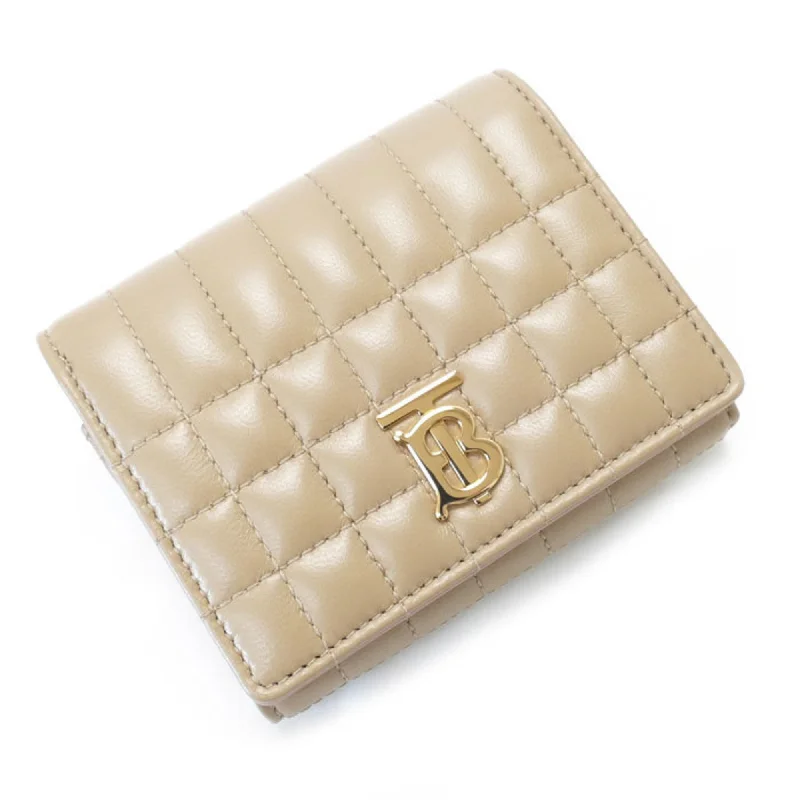 Burberry bags for timeless elegance -BURBERRY Lola Folding Wallet Trifold Beige Pink 80667861 Women's