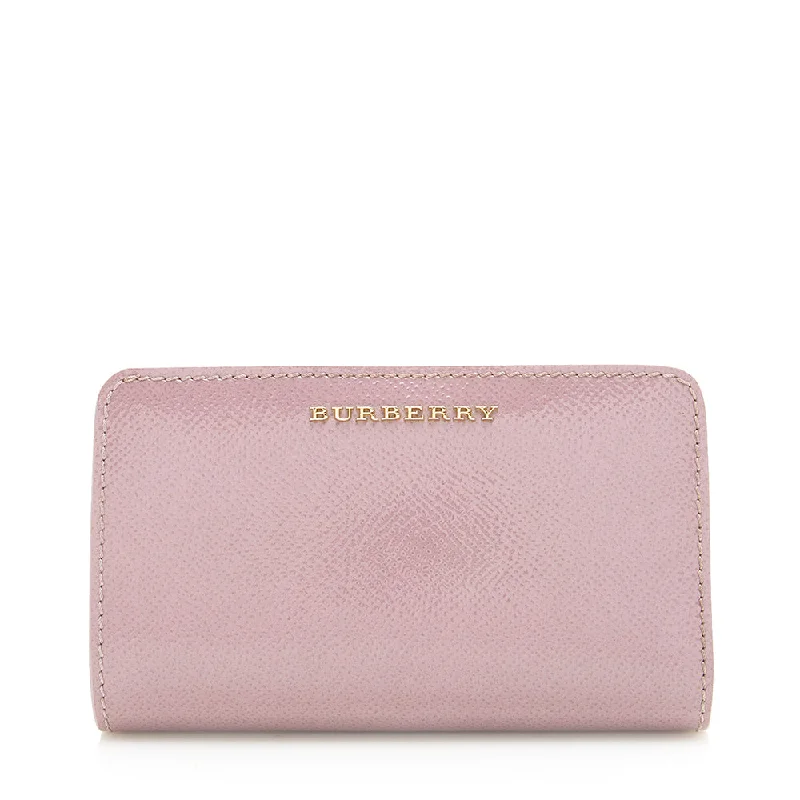 Burberry handbags with bold statement designs -Burberry London Patent Cowley Wallet (SHF-19480)