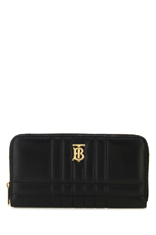 Burberry luxury handbags with refined stitching -BURBERRY Mini Nappa Leather Wallet