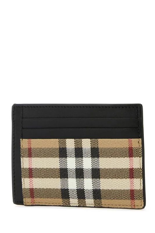 Burberry bags for everyday sophistication -Burberry Man Printed Canvas Cardholder