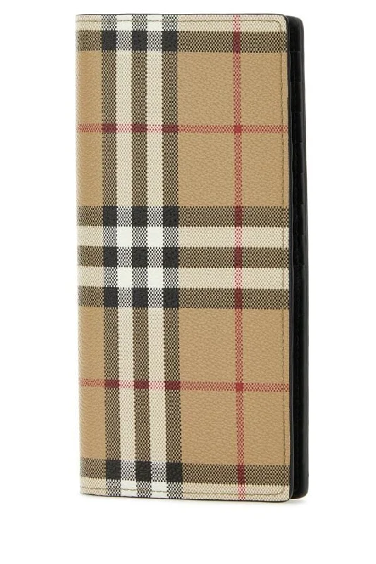 Burberry bags for timeless fashion trends -Burberry Man Printed Canvas Wallet