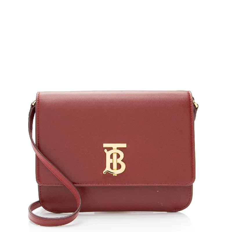 Burberry bags for everyday elegance -Burberry Smooth Leather TB Mini Bag (SHF-fnBARN)