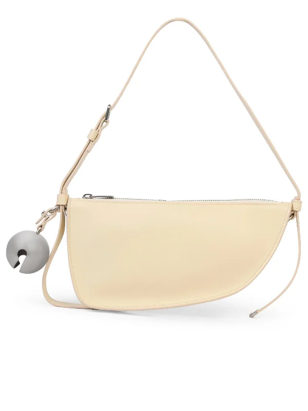 Burberry luxury handbags for women -Burberry Ivory Leather Bag Woman