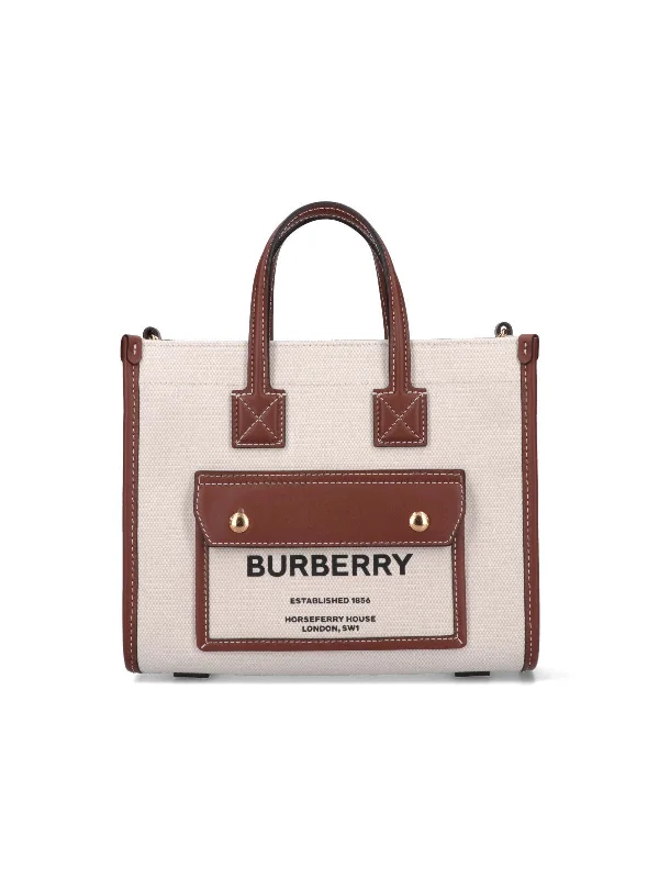 Burberry luxury handbags with refined stitching -Burberry Women Freya' Bag Small