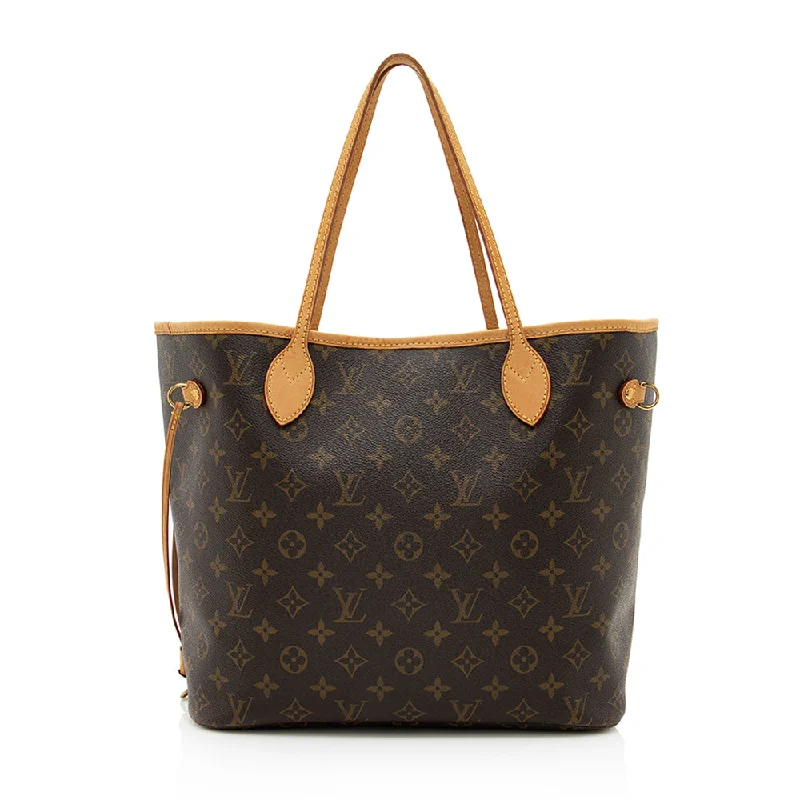 Louis Vuitton handbags with luxury finishes -Louis Vuitton Monogram Canvas Neverfull MM Tote (SHF-186171)