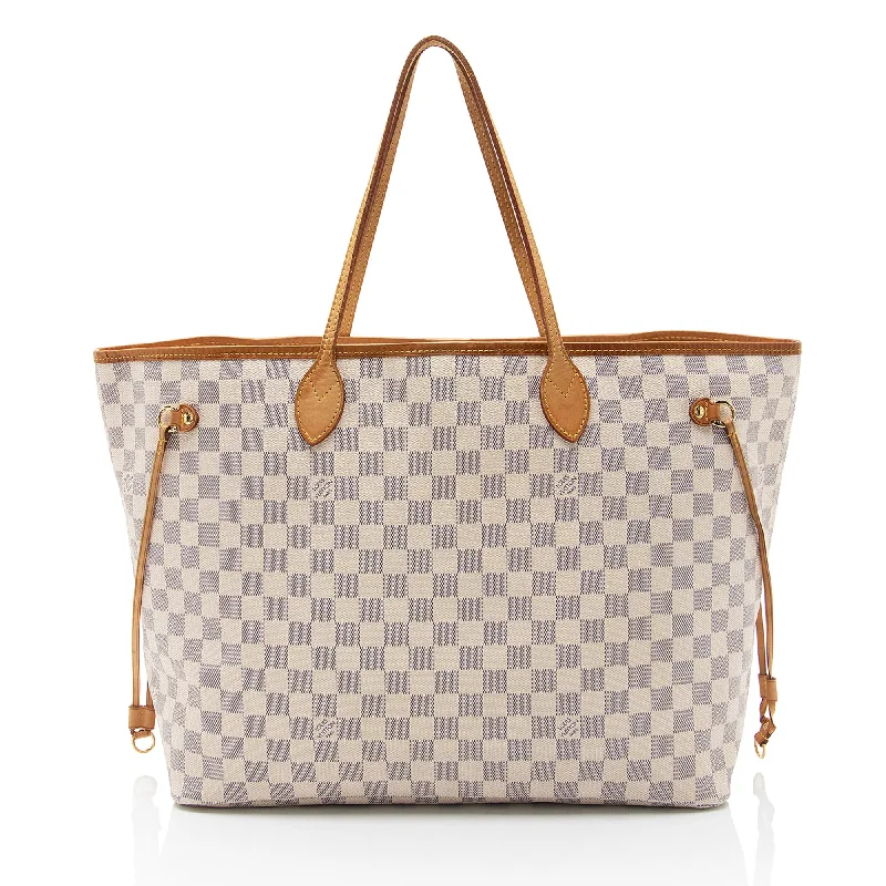 Louis Vuitton crossbody bags for women -Louis Vuitton Damier Azur Neverfull GM Tote (SHF-sfpEIk)