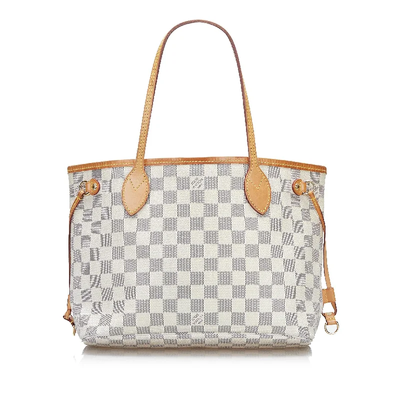 Louis Vuitton luxury bags for exclusive occasions -Louis Vuitton Damier Azur Neverfull PM (SHG-DkpcQA)