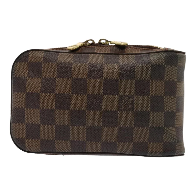 Louis Vuitton handbags for high-end collectors -LOUIS VUITTON Damier Ebene Geronimos Shoulder Bag N51994 LV 88418